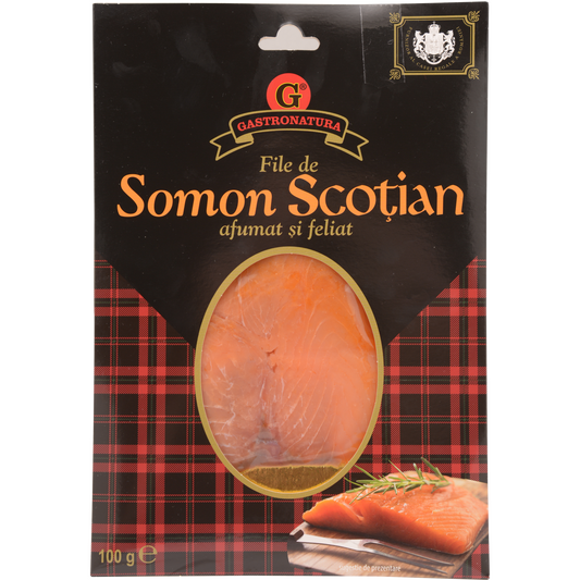 Füstölt skót lazac 100 g
