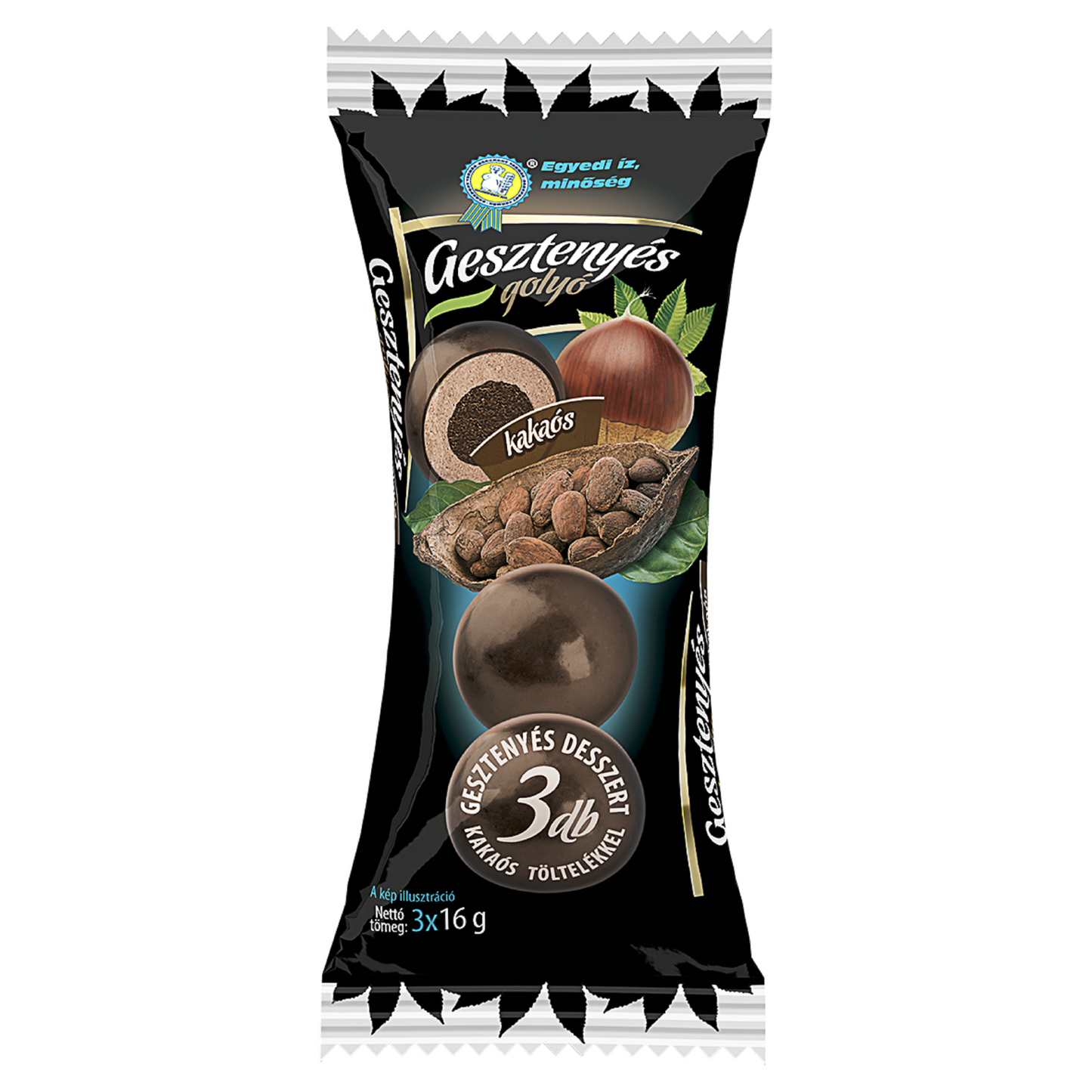Gesztenyegolyó kakaós 48 g
