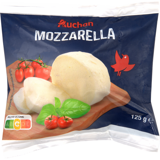 Auchan Kedvenc mozzarella sajt 125 g