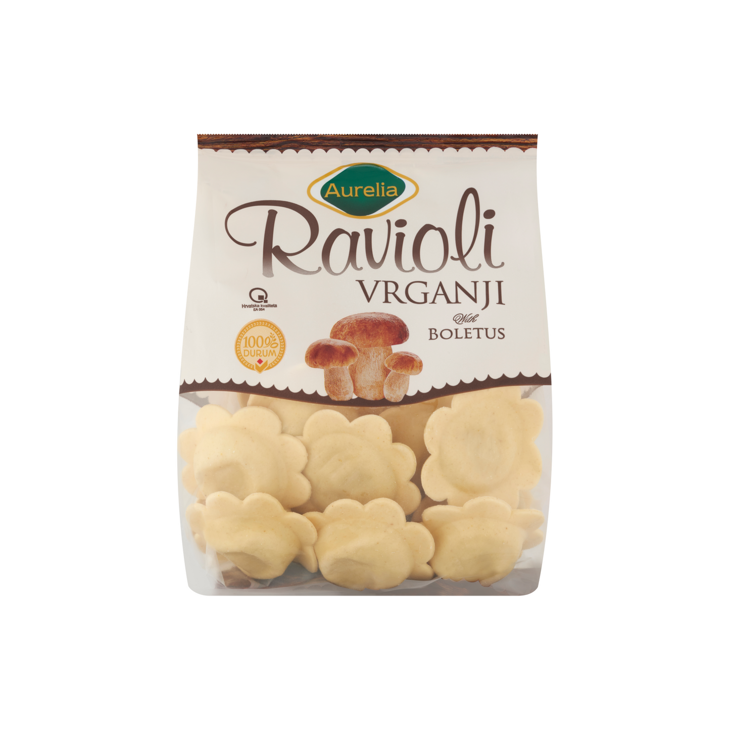 Aurelia durumbúzából készült friss tészta vargánya töltelékkel 250 g