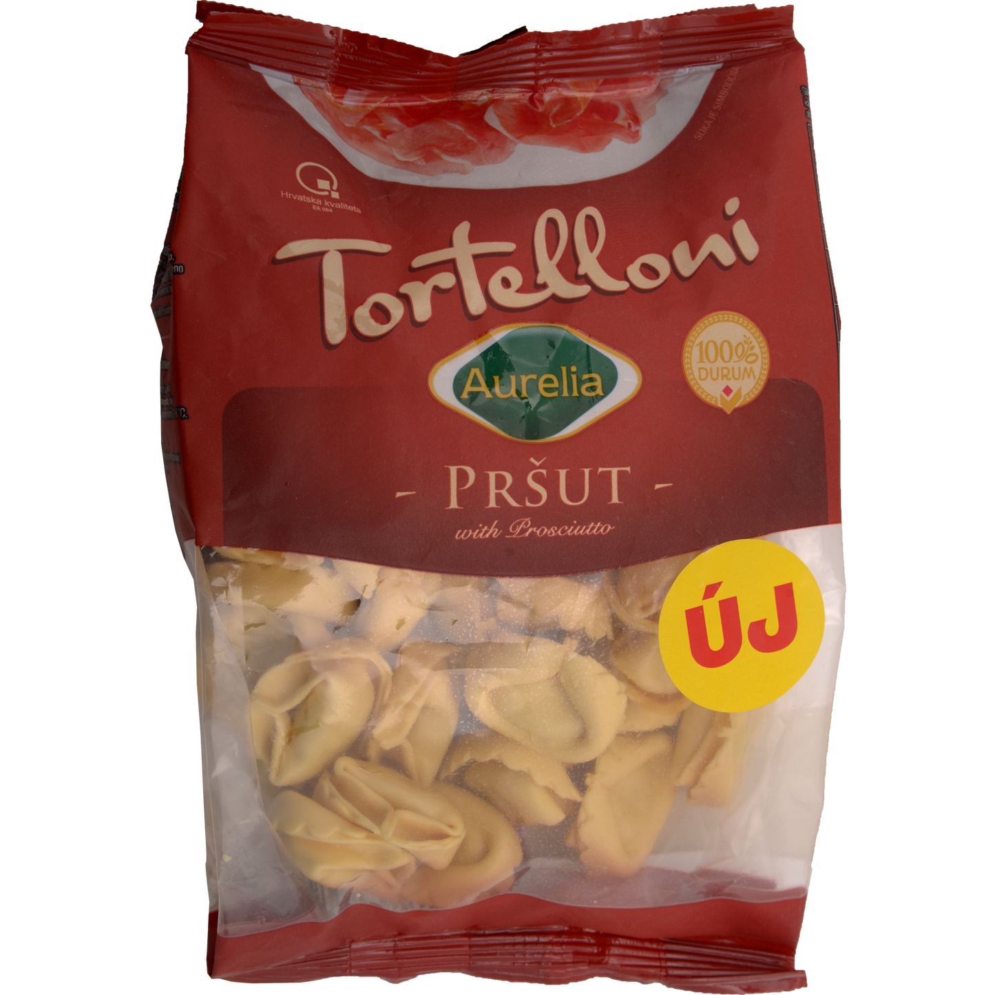 Aurelia Tortelloni durumbúzából készült friss tészta prosciutto sonka töltetlékkel 250 g