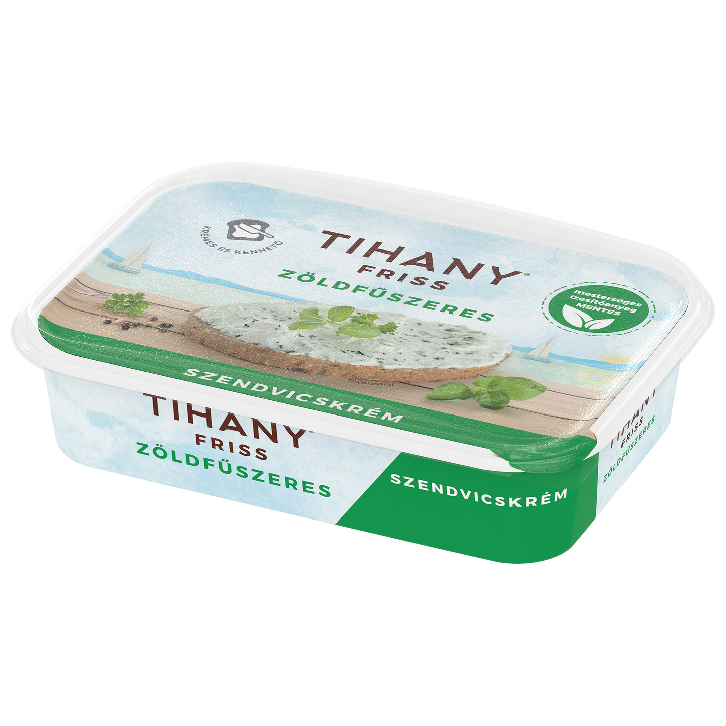 Tihany Friss zöldfűszeres szendvicskrém 120 g