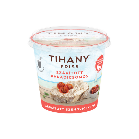 Tihany Friss szárított paradicsomos habosított szendvicskrém 140 g