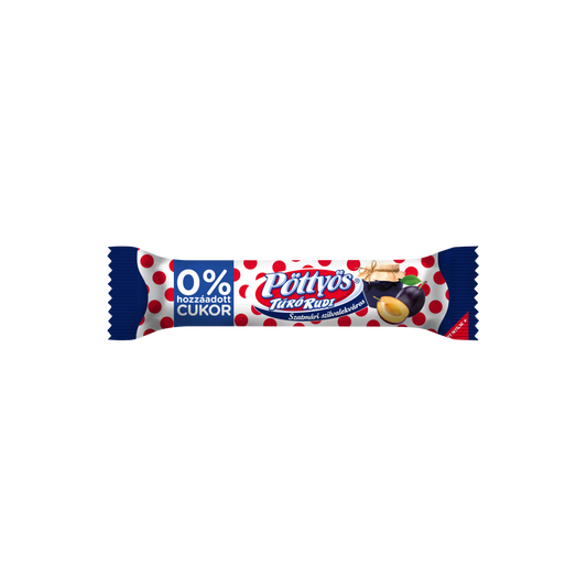 Pöttyös Túró Rudi desszertkészítmény kakaós étbevonattal, szilvalekvárral 35 g