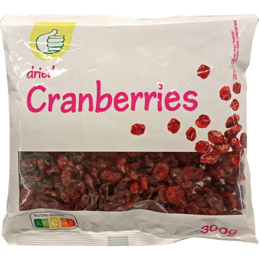 Auchan Tipp aszalt vörös áfonya 300 g