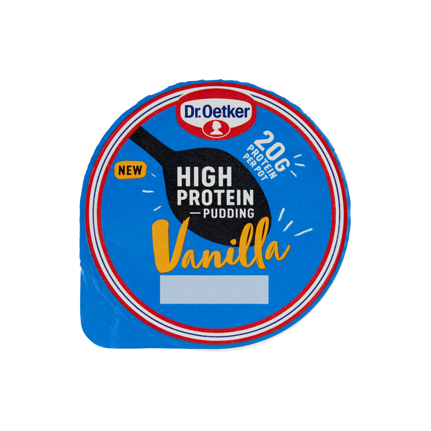 Dr. Oetker magas fehérjetartalmú Bourbon vaníliás puding édesítőszerekkel 200 g