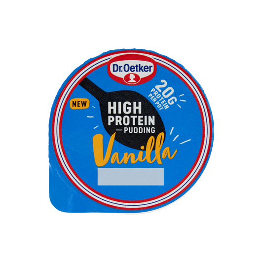Dr. Oetker magas fehérjetartalmú Bourbon vaníliás puding édesítőszerekkel 200 g
