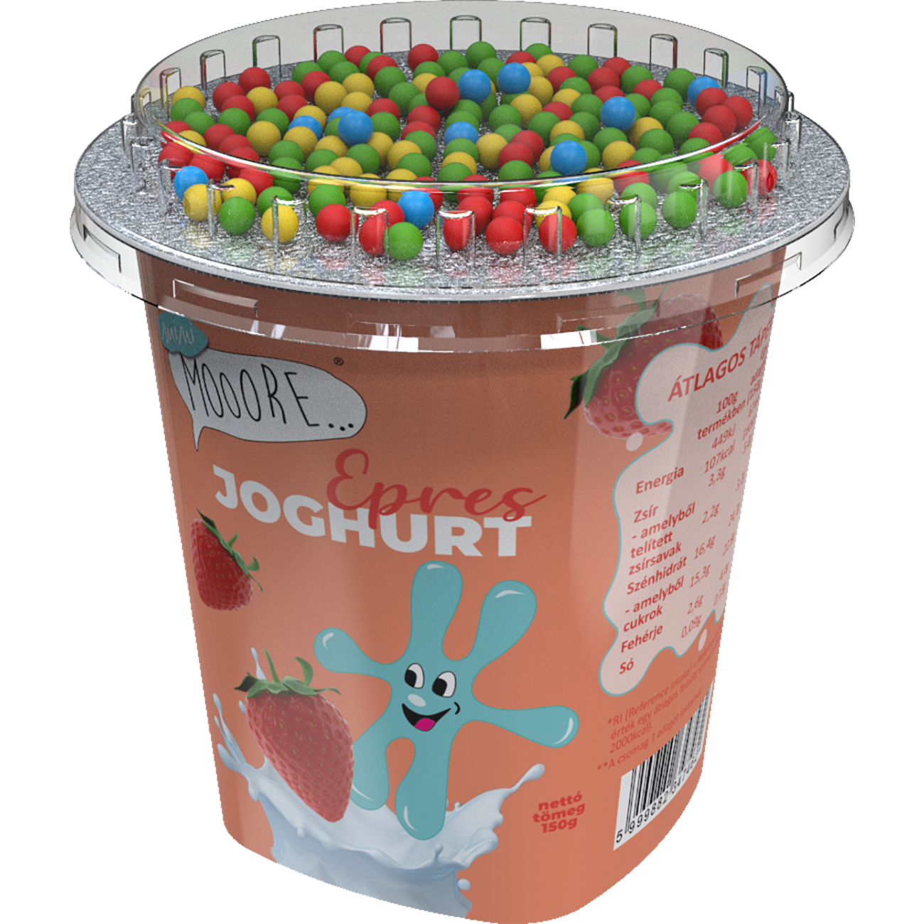 Mini Mooore epres joghurt 150 g