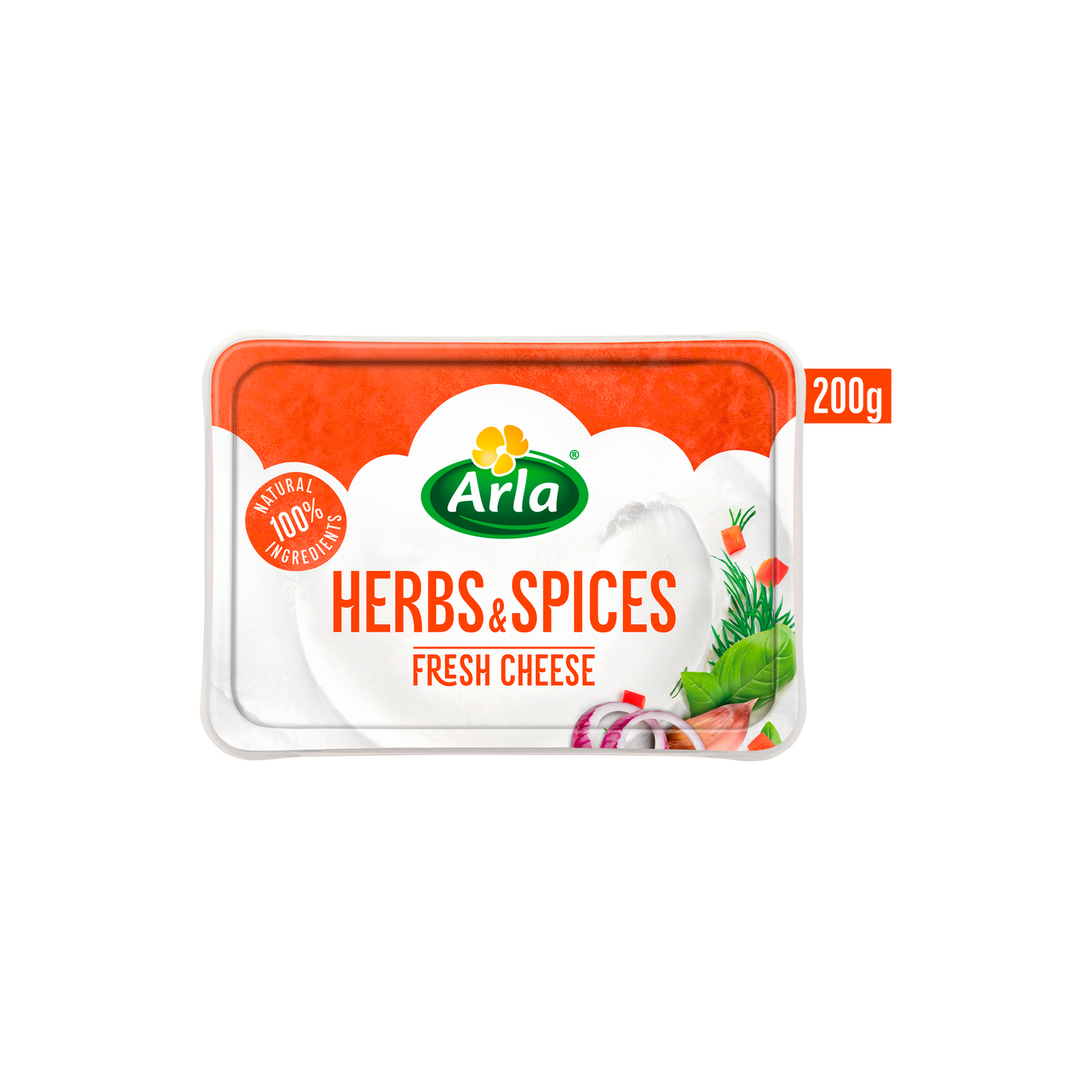 Arla friss zsíros lágy krémsajt fűszerekkel 200 g