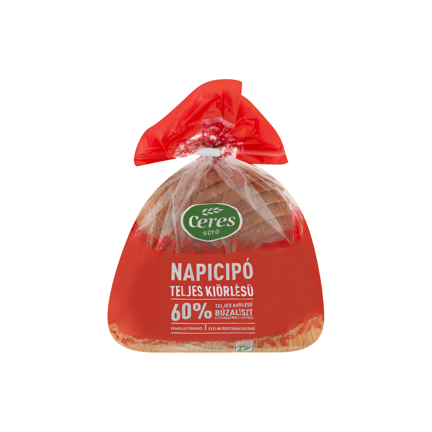 Ceres Napicipó teljes kiőrlésű kenyér 400 g