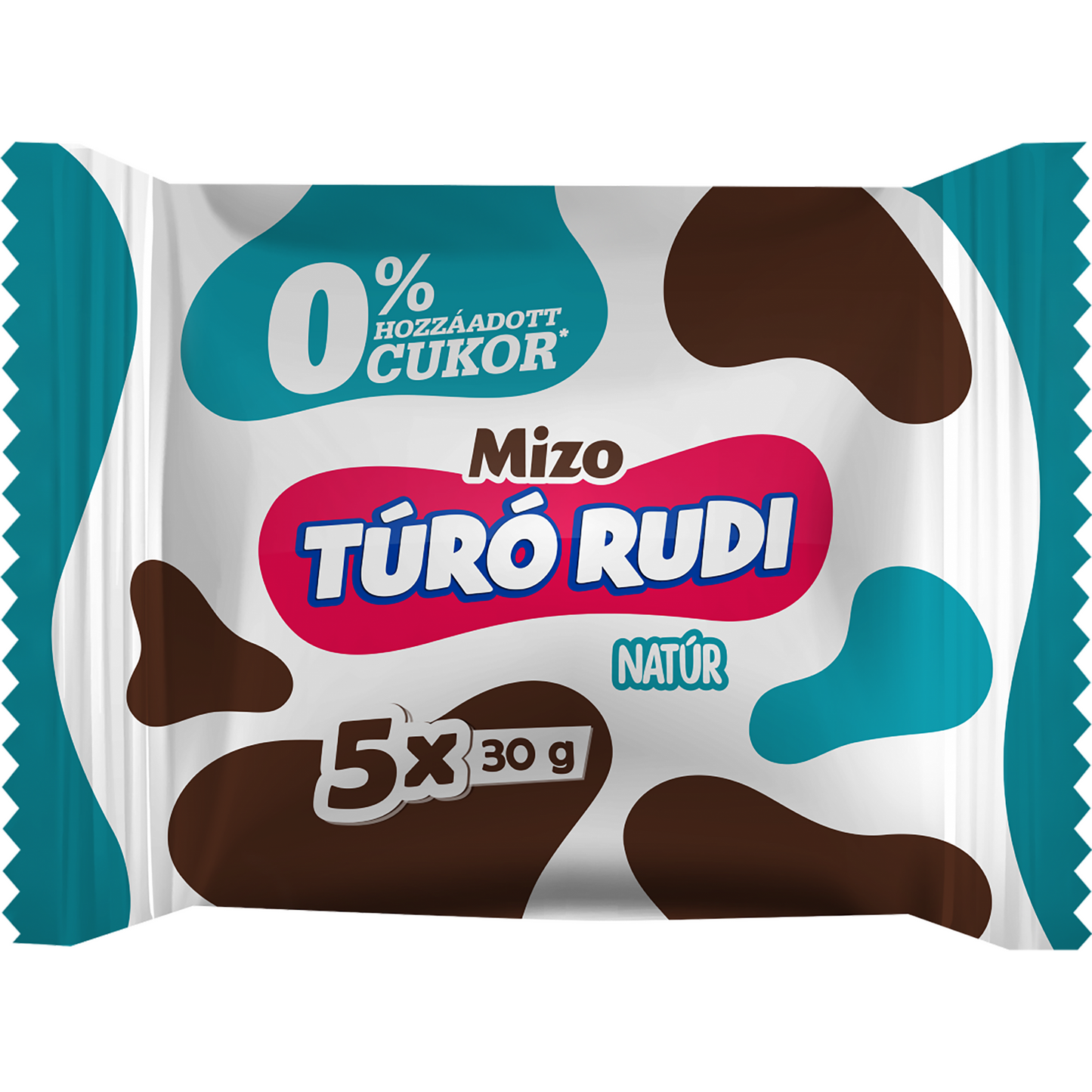 Mizo Túró Rudi natúr túródesszert kakaós bevonattal, édesítőszerekkel 5 x 30 g (150 g)