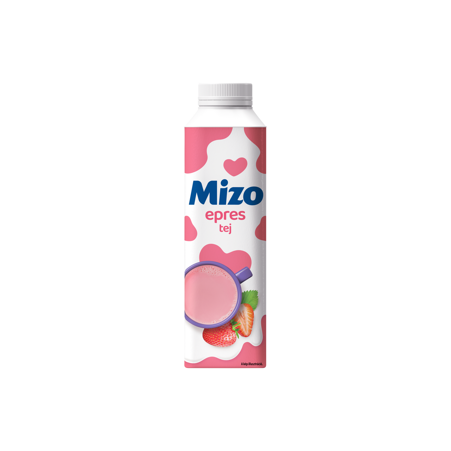 Mizo zsírszegény epres tej 450 ml