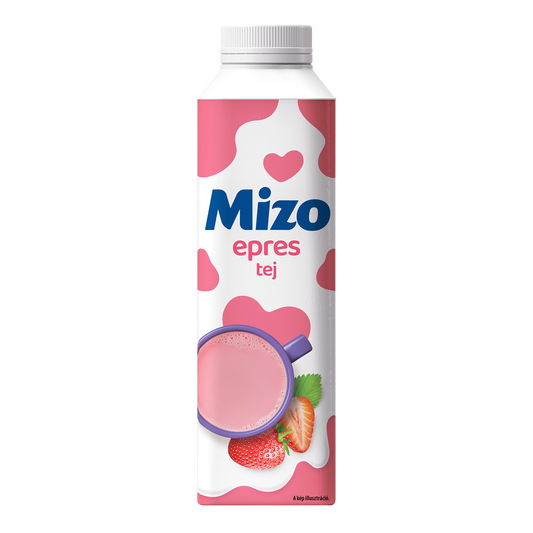 Mizo zsírszegény epres tej 450 ml