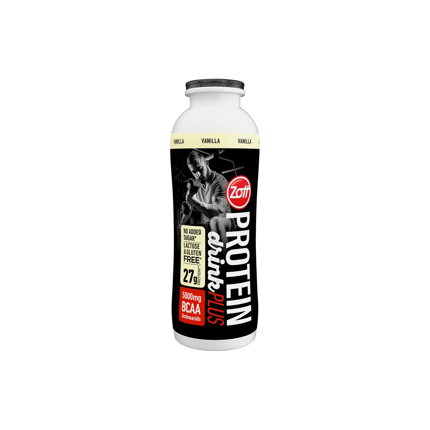 Zott Protein Drink Plus UHT laktózmentes vanília ízű ital édesítőszerekkel 250 ml