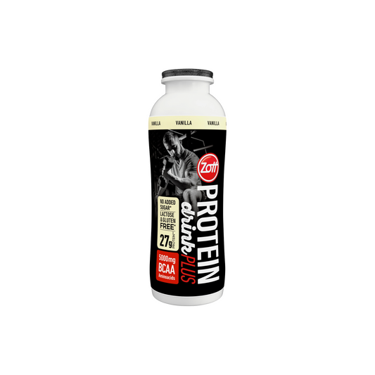 Zott Protein Drink Plus UHT laktózmentes vanília ízű ital édesítőszerekkel 250 ml