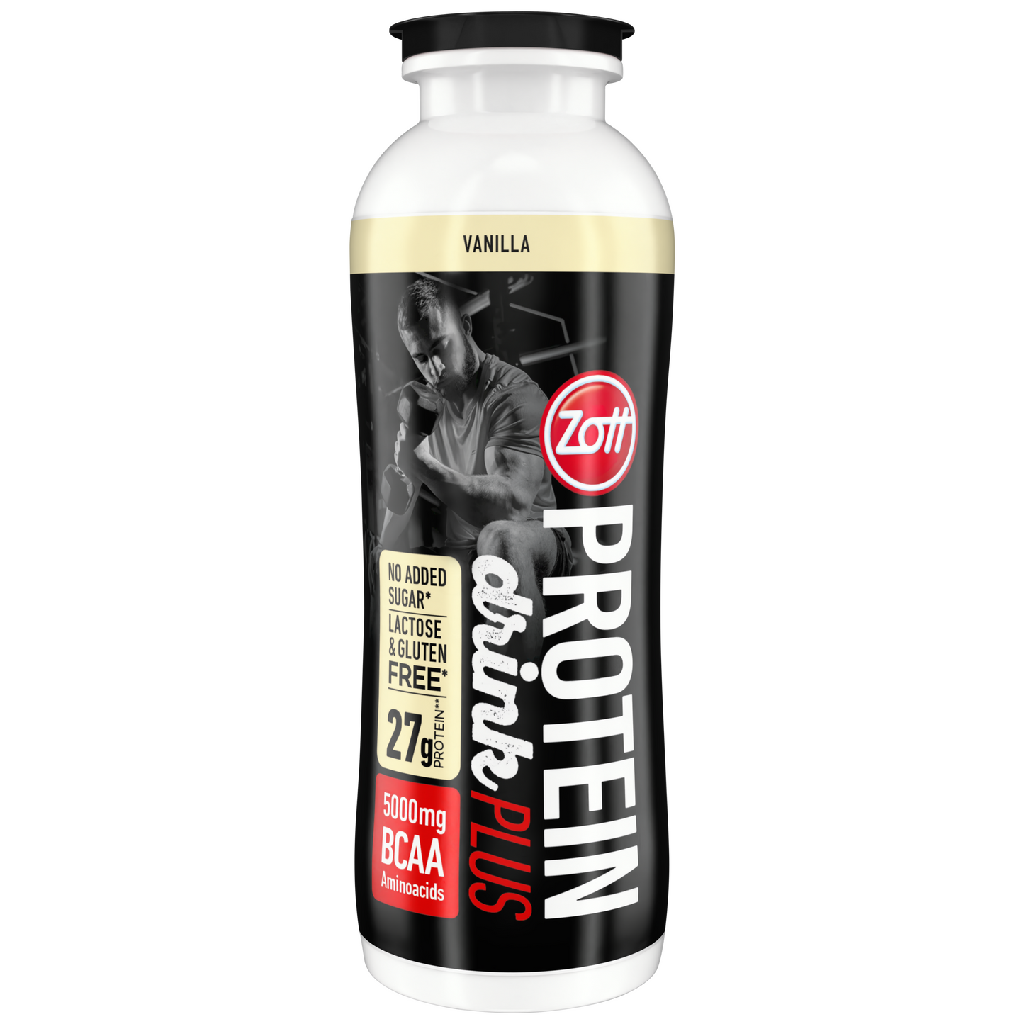 Zott Protein Drink Plus UHT laktózmentes vanília ízű ital édesítőszerekkel 250 ml