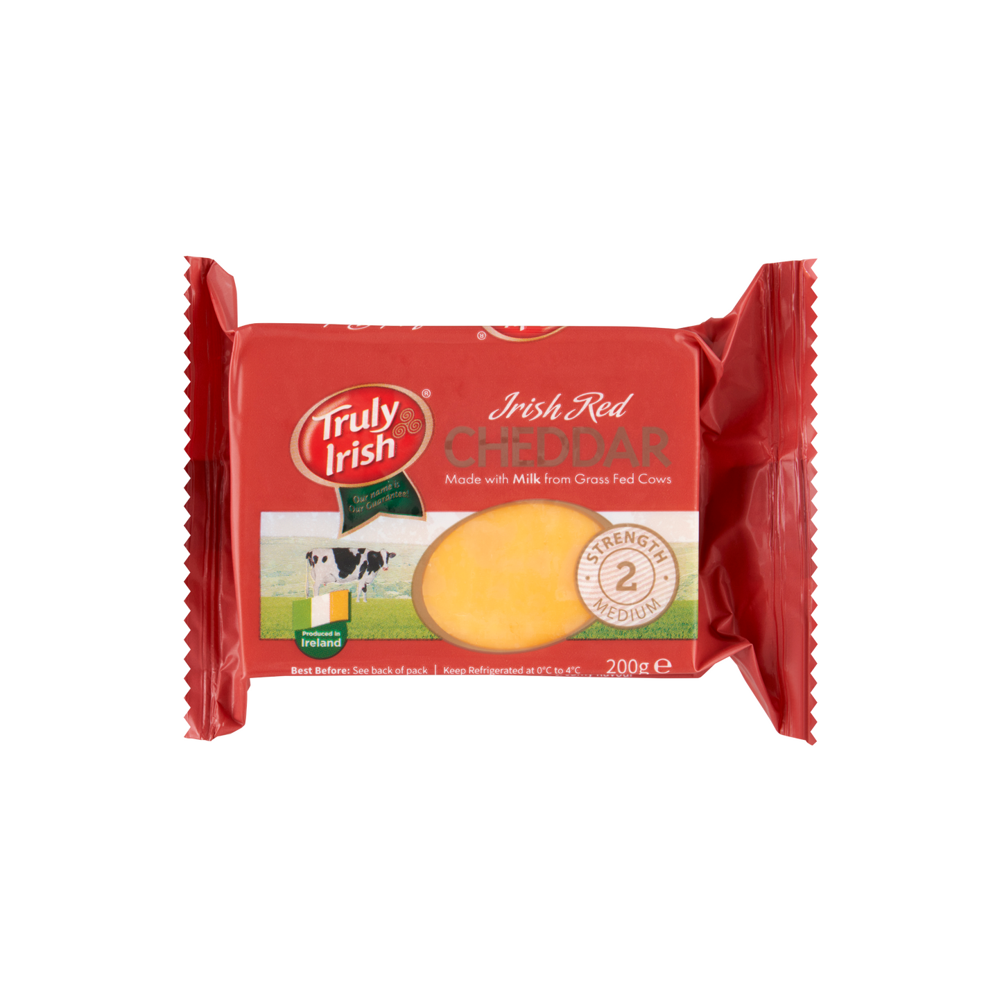 Truly Irish vörös, zsíros, kemény, cheddar sajt 200 g