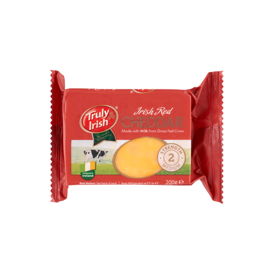 Truly Irish vörös, zsíros, kemény, cheddar sajt 200 g