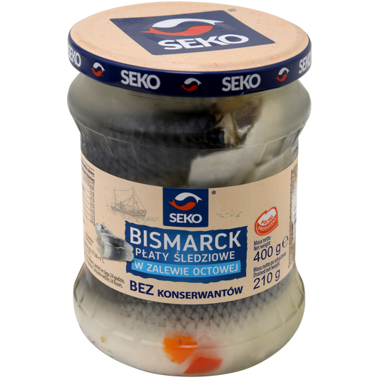 Seko Bismarck hering filé 400/210 g