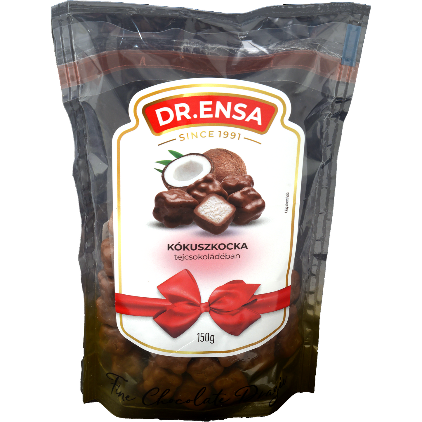 Tejcsokis kokuszkocka 150g