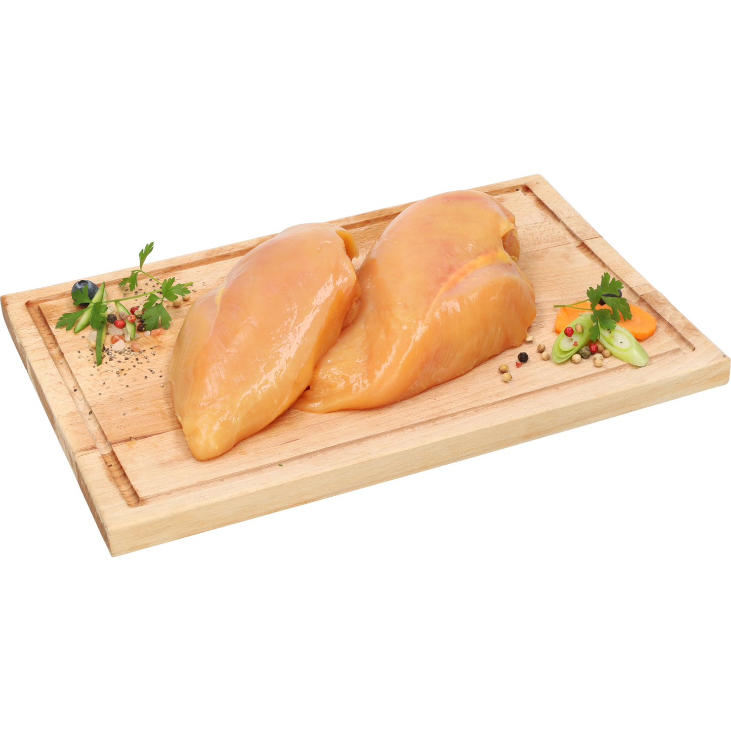 Gazdától az asztalig friss csirkemellfilé, GMO-mentes termelésből, védőgázas csomagolásban, 600 g