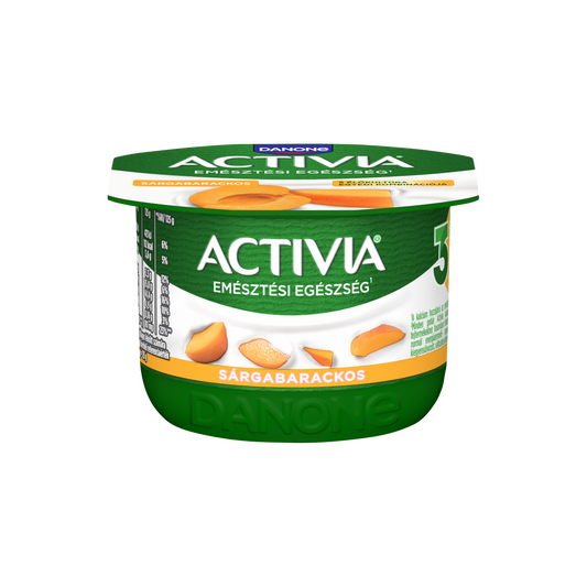 Danone Activia élőflórás sárgabarackos joghurt 125 g