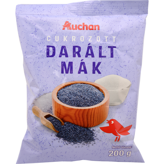 Auchan Kedvenc darált cukrozott mák 200 g
