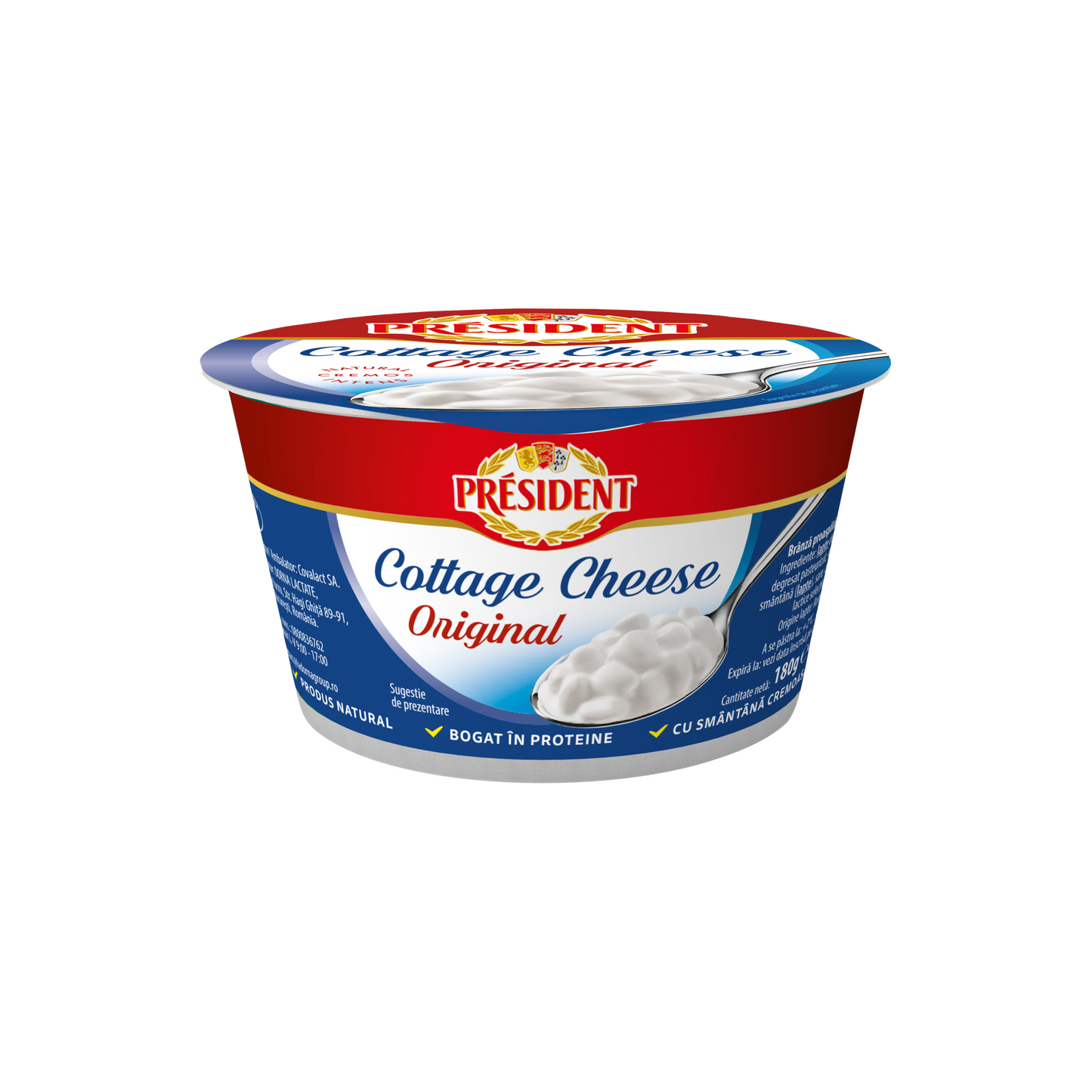 President kenhető krém friss sajttal és tejszínnel 180 g