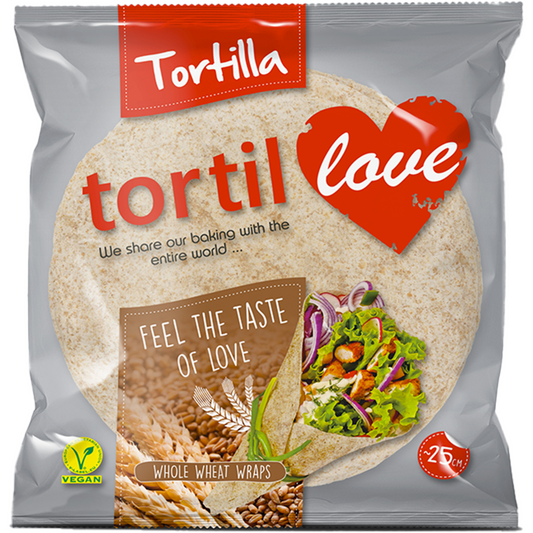 Tortillove teljes kiörlésű tortilla 240 g