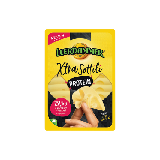 Leerdammer Finesse Protein szeletelt félzsíros félkemény sajt 80 g