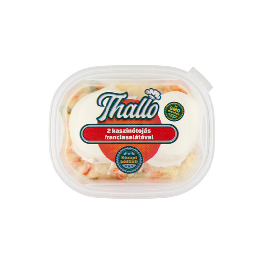 Thallo 2 kaszinótojás franciasalátával 200 g