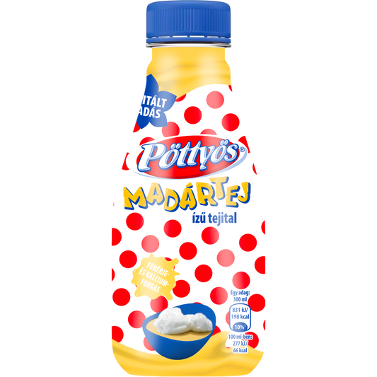 Pöttyös UHT, zsírszegény, madártej ízű tejital 300 ml
