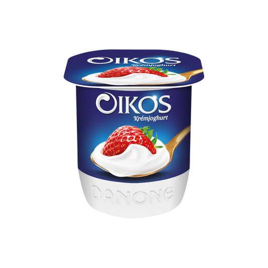 Danone Oikos élőflórás epres krémjoghurt 125 g