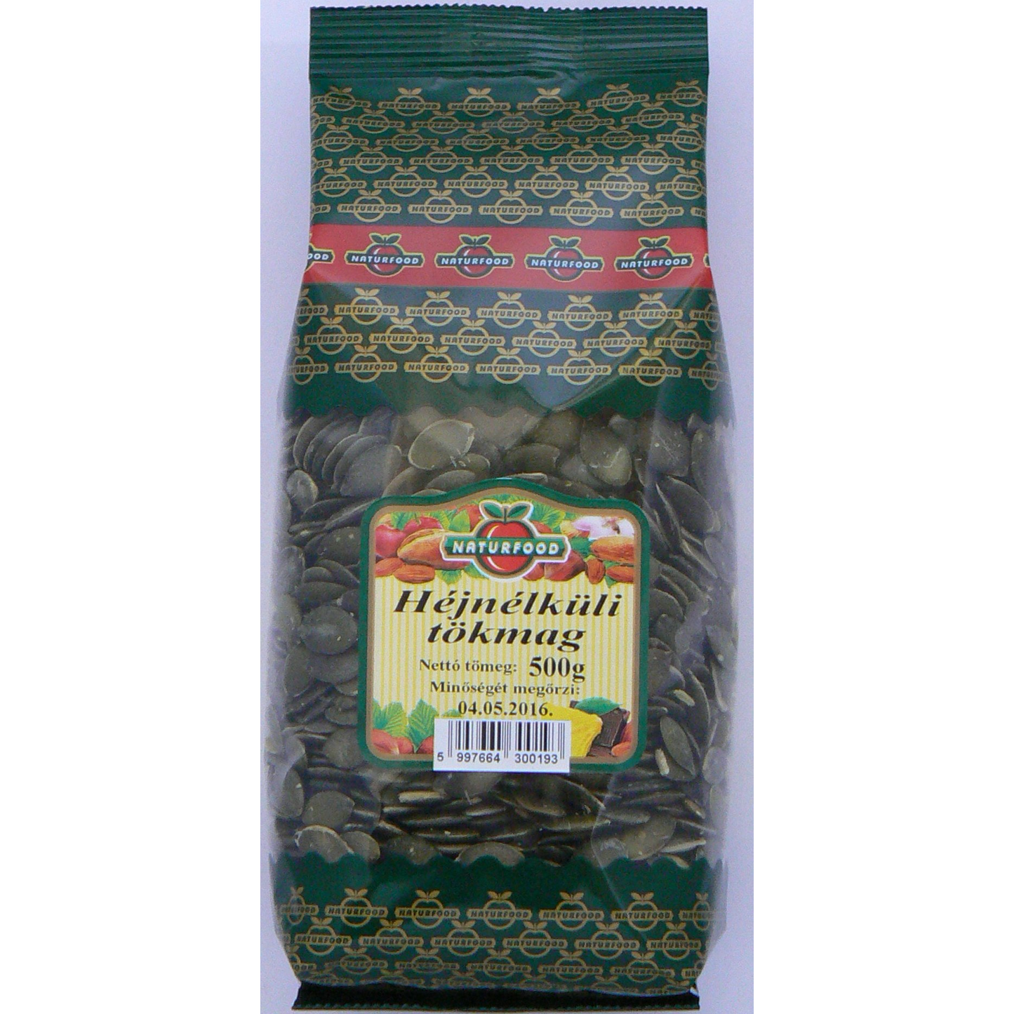 NaturFood Héjnélküli tökmag 500g