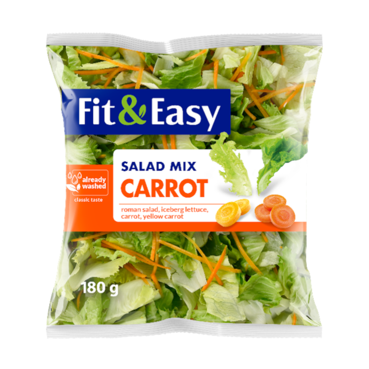 Carrot friss salátakeverék 180g