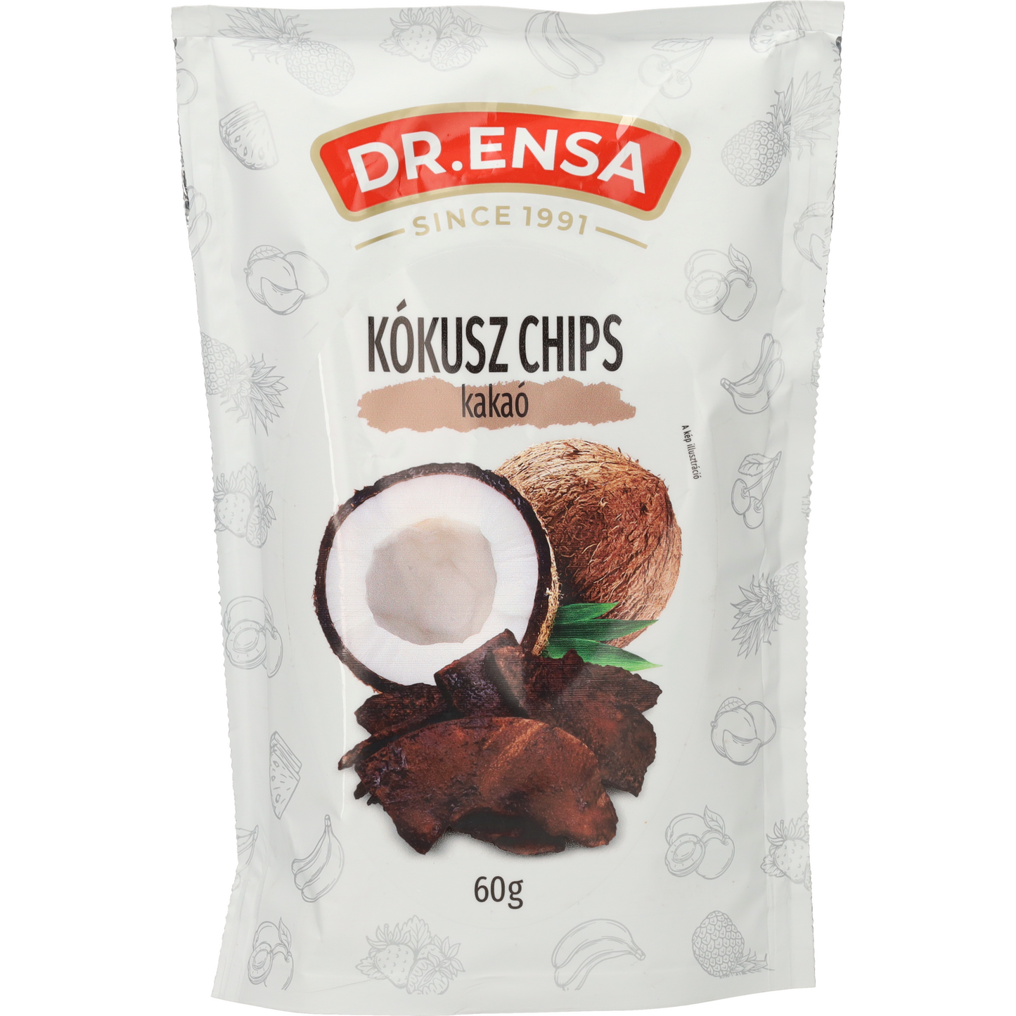 Csokis kokuszchips 60g