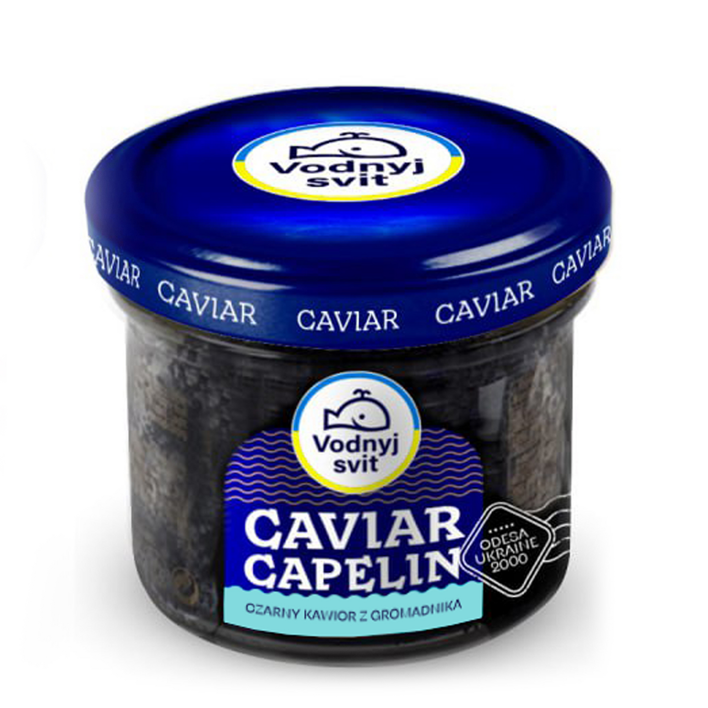 Csuklyás hal ikra készítmény, fekete 100g