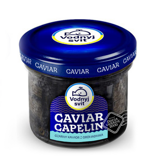 Csuklyás hal ikra készítmény, fekete 100g