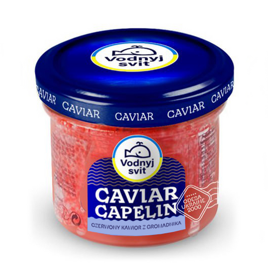 Csuklyás hal ikra készítmény, vörös 100g