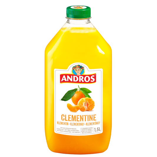 ANDROS Klementin gyümölcslé 100%-os, 1,5 l