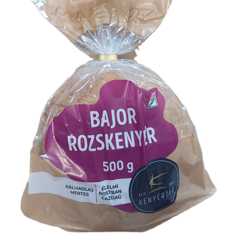 Kenyértár szeletelt bajor rozskenyér 500 g