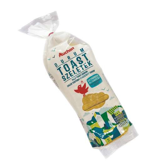 Auchan Durum toast szeletek 400g