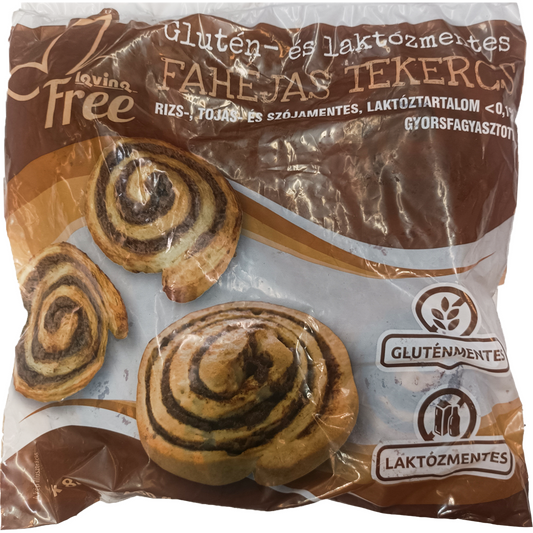 Fagyasztott gluténmentes fahéjas csiga 6X80G