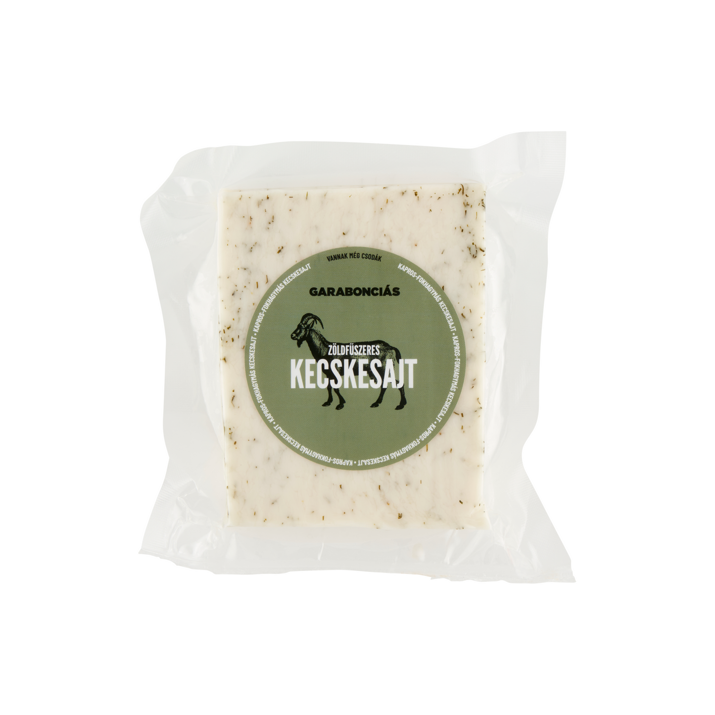 Garabonciás zöldfűszeres kecskesajt 200 g