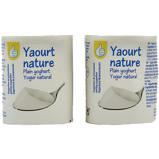 Auchan Tipp natúr joghurt  4 x 125 g