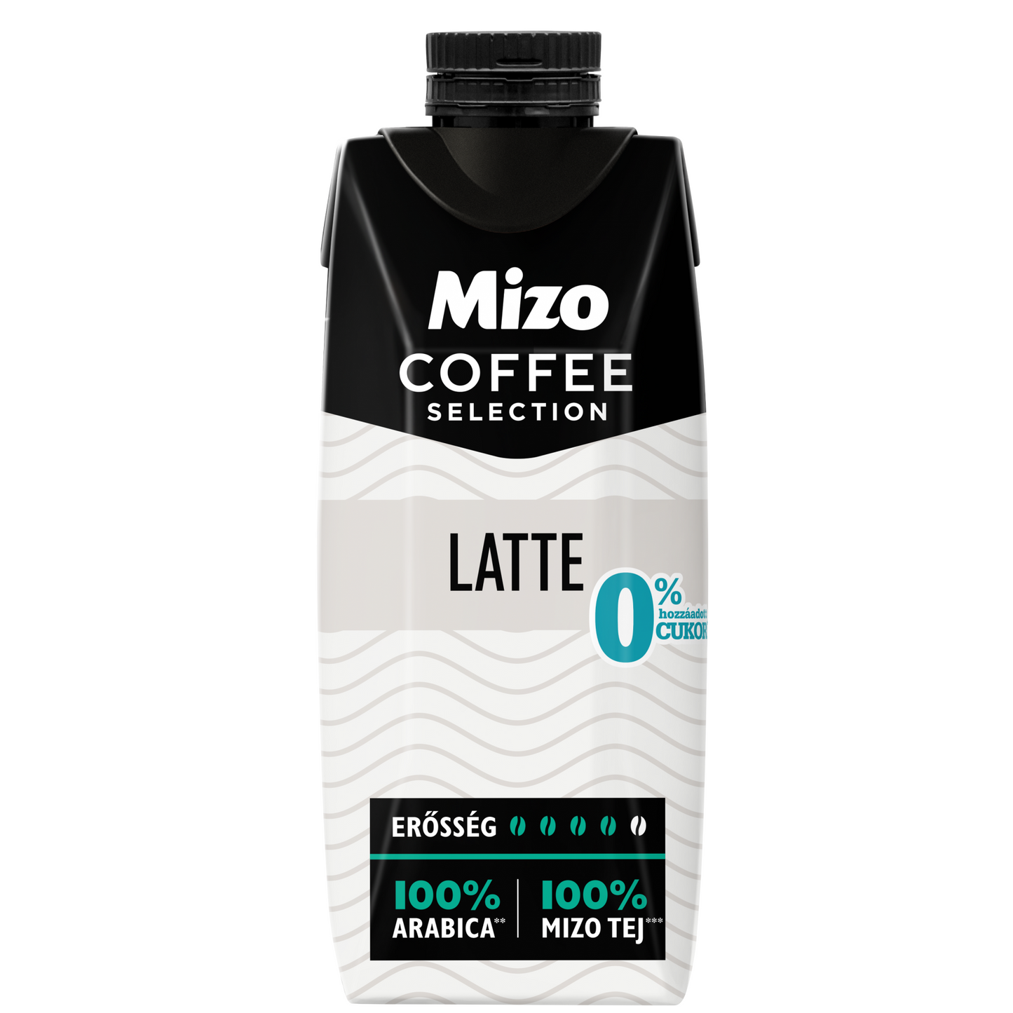 Mizo Coffee Selection Latte UHT zsírszegény kávés tej édesítőszerekkel 250 ml