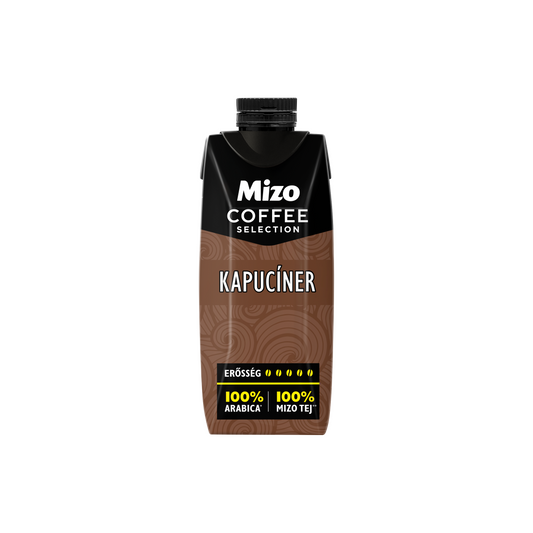 Mizo Coffee Selection Kapucíner UHT zsírszegény kávés tej 250 ml