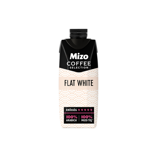 Mizo Coffee Selection Flat White UHT zsírszegény kávés tej 250 ml