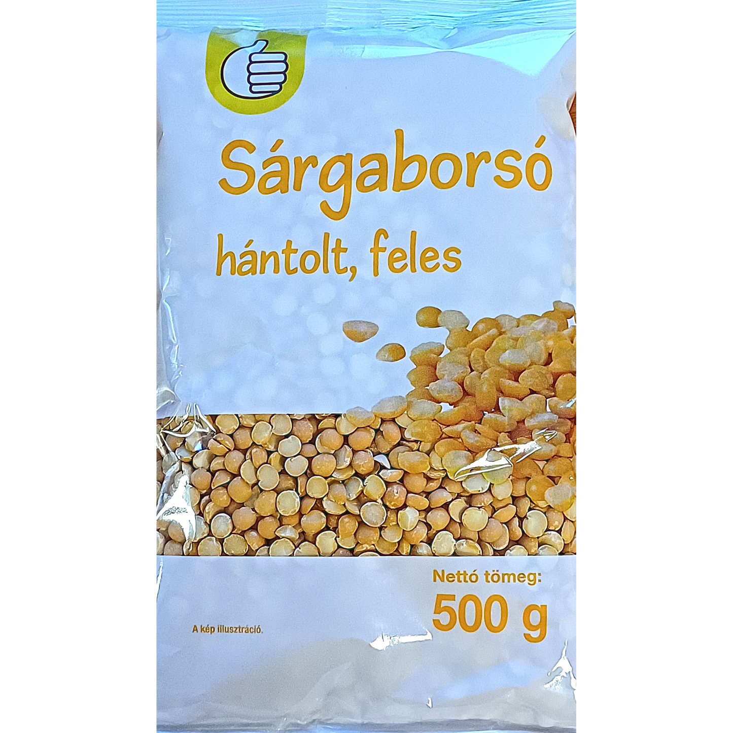 Hántolt feles Sárgaborsó 550g