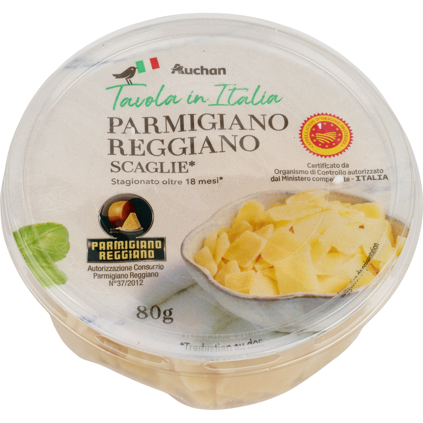 Auchan Kedvenc Tavola in Italia Parmigiano Reggiano 80 g
